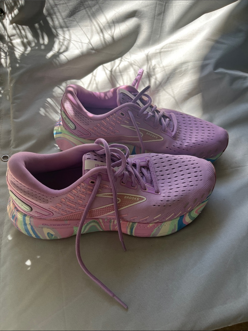 Brooks women’s Lavender Glycerin Running Sneakers